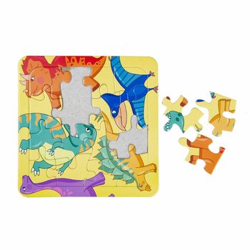 Mixed Dinosaur Puzzles - 14x14 cm (50 pcs)
