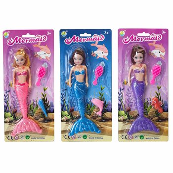 Mermaid Doll on Card (6 pcs)