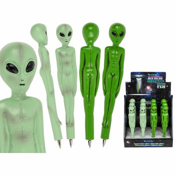 **MEGA CHEAP** ALIEN BALLPOINT PENS IN DISPLAY (12pcs.)