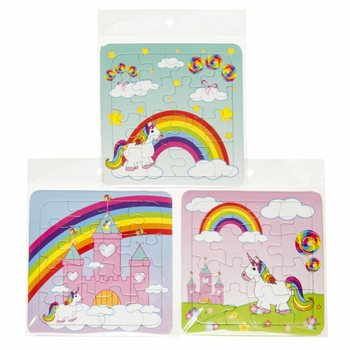 MIX Unicorn Puzzles - 14 x 14 cm (50 pcs.)