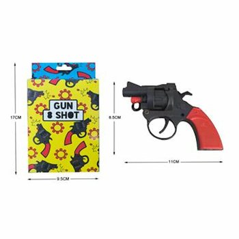 8-SHOTS CAPPERS PISTOL IN BOX COLORS (6 pcs.)