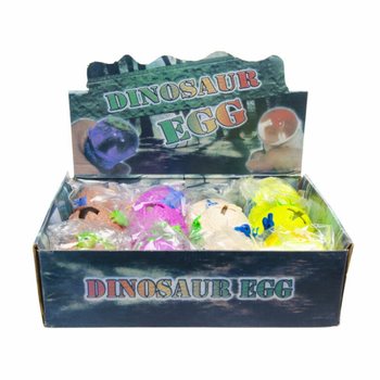 Squeeze Dinosaur Eggs in Display (12 pieces)