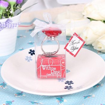 Wedding Ring Wedding Favor in Gift Box (6 pcs)