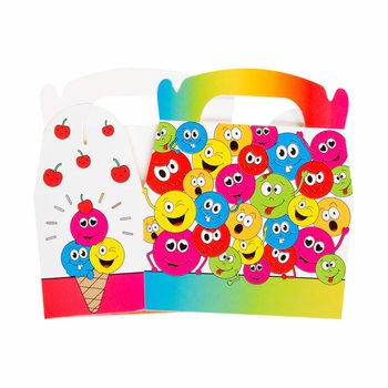 Smiley Treat Box Party Favor Box 12x12.5x6 cm (12 pcs)