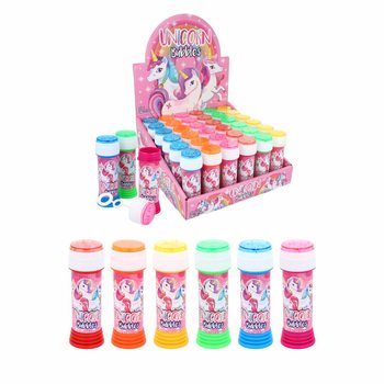 UNICORN BUBBLE BLOWER - 50ML IN DISPLAY (36 pcs)