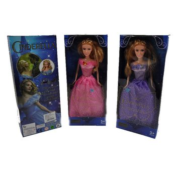 Cinderella Fairy Tale Doll, Mixed Colors (3 pcs.)