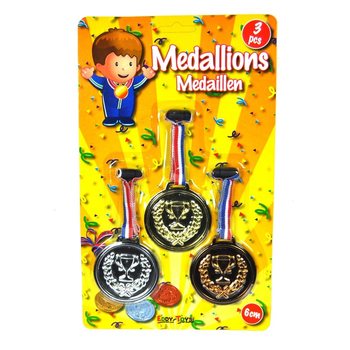 3-Piece Medal Set on Card (12 pcs.)