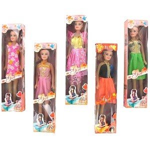 BEAUTY GIRL DOLL - MODEL 3 (6 pcs.)