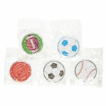 Round Mixed Sports Puzzle Games (36-pack)