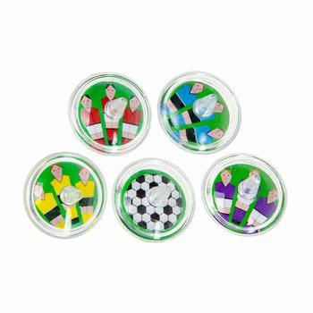 Footballer Spinning Tops (12 pcs) | Wholesale Toys