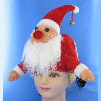 SANTA HAT ON YOUR HEAD (3St.)