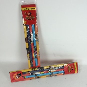 5-Piece 'De Club van Sinterklaas' Gift Wrapping Paper