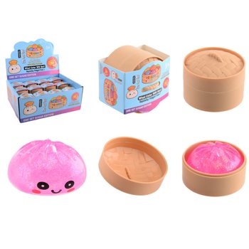 RAGE - Squishy SUGAR EDITION Bun Dumplings SMALL (5.3 x 5.3 x 4.1 cm) Viral 2026 Fidget Toy (24 pcs)