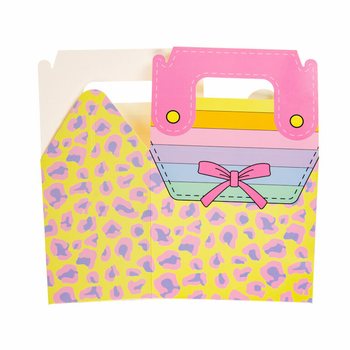 Girls' Handbag Menu/Treat Boxes (12 Pcs)