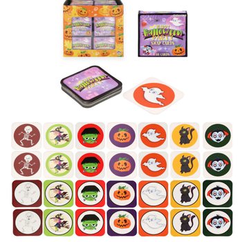 SMALL MEMORY GAMES - HALLOWEEN MODEL - ON DISPLAY (64 pcs.)