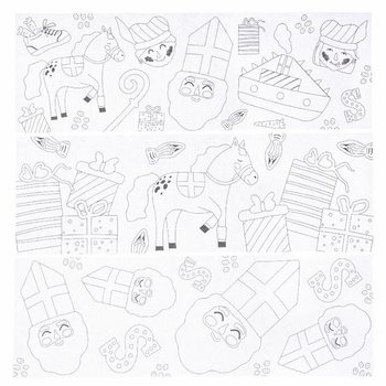 Sinterklaas Color Your Own Drinking Mug (2 pcs)