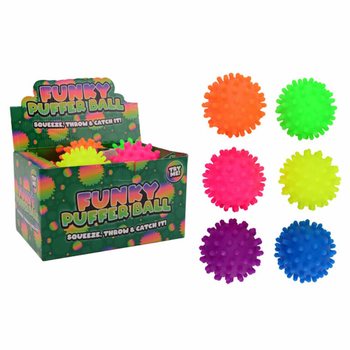 Funny Puffer Spike Ball Display (12 pcs)