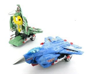 BUMP & GO F16 ROBOT - Transforming Jet Toy
