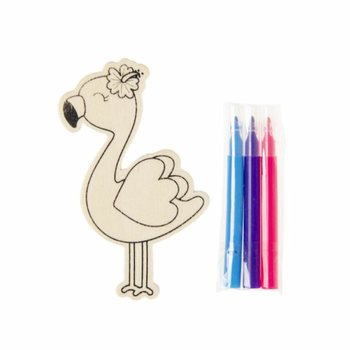COLOR YOUR OWN WOODEN FIGURE, INCL. FELT-TIP PENS (36 pcs.)