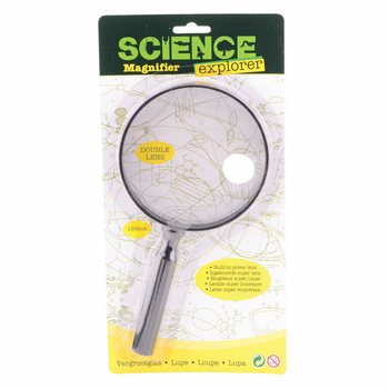 Science Explorer XL Magnifying Glass on Card