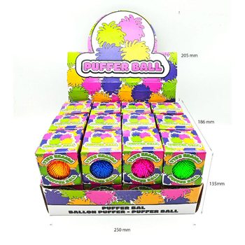 Puffer Ball in Gift Box - 6cm - In Box & Display (24 pcs)
