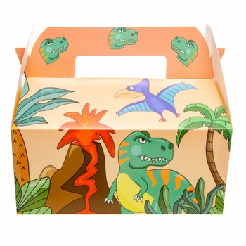 DINOSAUR MENU BOX - 22.5 x 12 x 9.5 cm (Pack of 24)