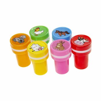 Farm Animal Stamps Display (60 pcs.)