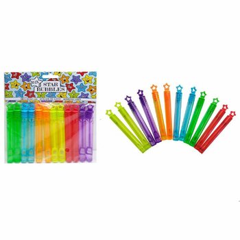 Colorful Star Bubble Wands (12-Pack)
