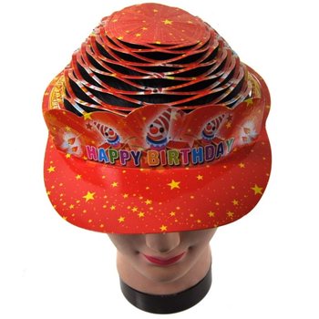 6 ANNIVERSARY SPIRAL HAT IN BAG (6 pcs.)