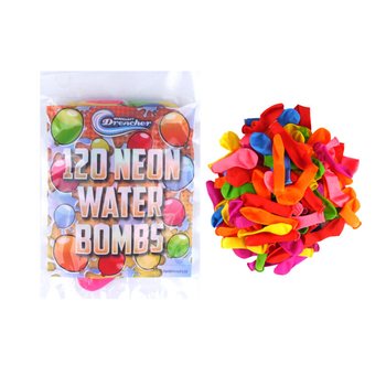120x WATER BOMBS IN BAG IN DISPLAY (24pcs.)
