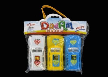 3 Toy Cars in a Bag (6-pack)
