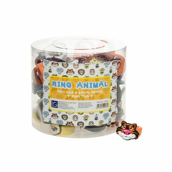 WILD ANIMAL RINGS (60pcs)