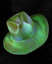 Cowboy Glitter Hat - Green (6 pcs)