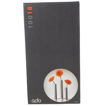 QDO - RVS FOR VASE FLOWER 1, SET OF 3 (1set).