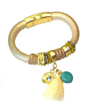 Ibiza Style Bracelet Taupe (1 pc)