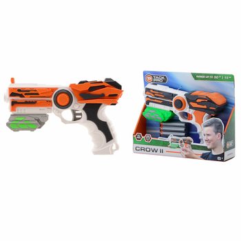 TACK PRO CROW II Toy Pistol with 6 Soft Darts - 23 cm