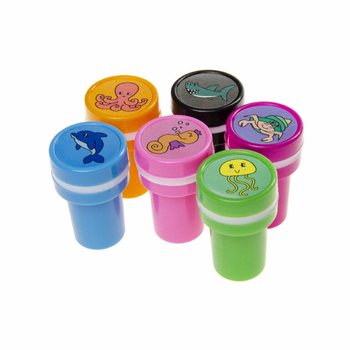 Sea Animal Stamps - Display of 60 Pieces