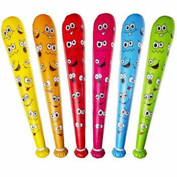 Large Smiley Inflatable Bat - 85cm