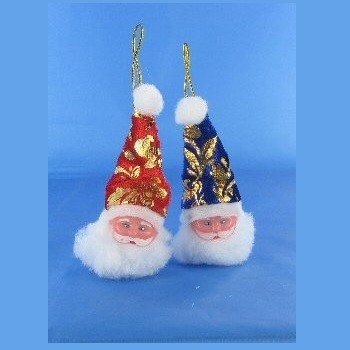 Small Santa Claus Heads (24 pcs.)