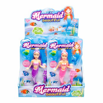 MERMAID ON CARD - IN DISPLAY (12 pcs.)