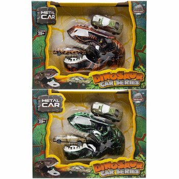 DINOSAUR CAR LAUNCHER TOY - LUXURY GIFT BOX (2 PCS)