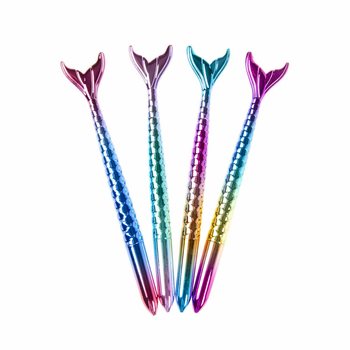 Mermaid Tail Ballpoint Pen Display (36 pcs)