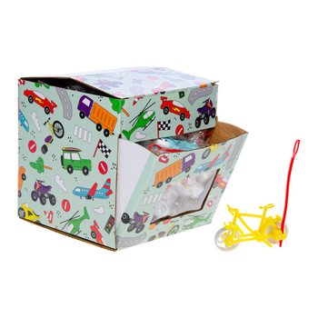 BICYCLE WITH PULL CORD - IN DISPLAY (56 pcs.)