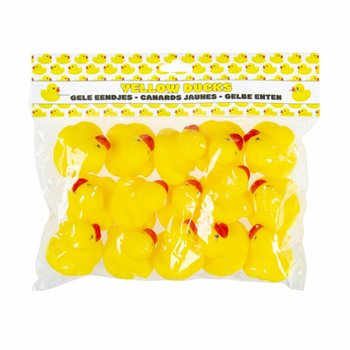 Giveaway Rubber Ducks - Squeaky Bath Ducks - 5 x 5 x 4 cm (15 Pcs)