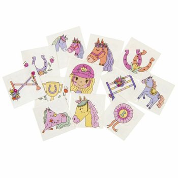 FUN TATTOOS - HORSES (48x12 pcs)
