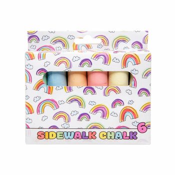 Large Sidewalk Chalk Set in Box (12 x 6 Pieces)
