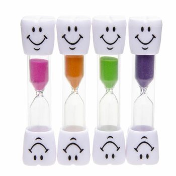 BRUSHING TEETH - HOURGLASS - 3 MINUTES - TOOTH/MOLAR SHAPE (50 pcs.)