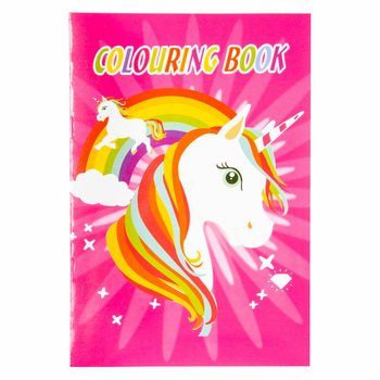 UNICORN / UNICORN COLOR BOOK 20x14 Cm. WITH STICKERS (24pcs)