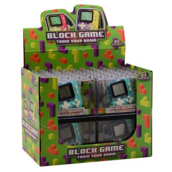 Block Game Console Handheld - Display Box (12 pcs)