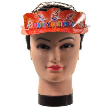6 ANNIVERSARY SPIRAL HAT IN BAG (6 pcs.)